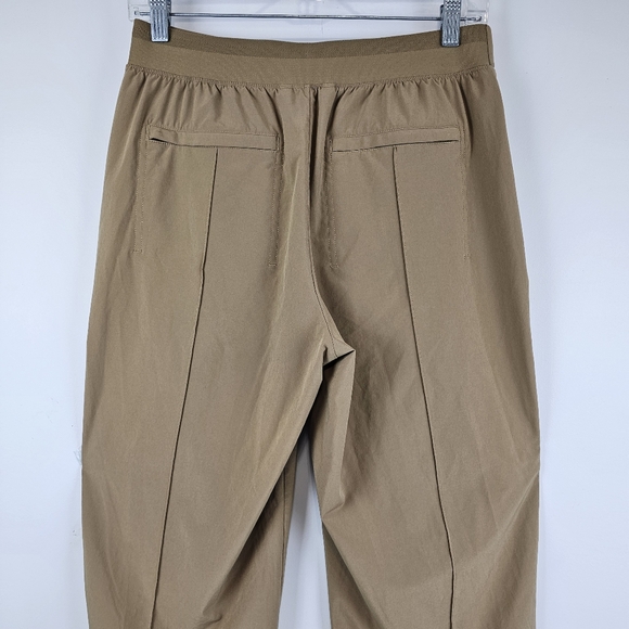 ATHLETA Brooklyn Heights Vienna Slim Pant Tapered Leg Sz 4 Tapestry Gold Womens - Picture 7 of 11